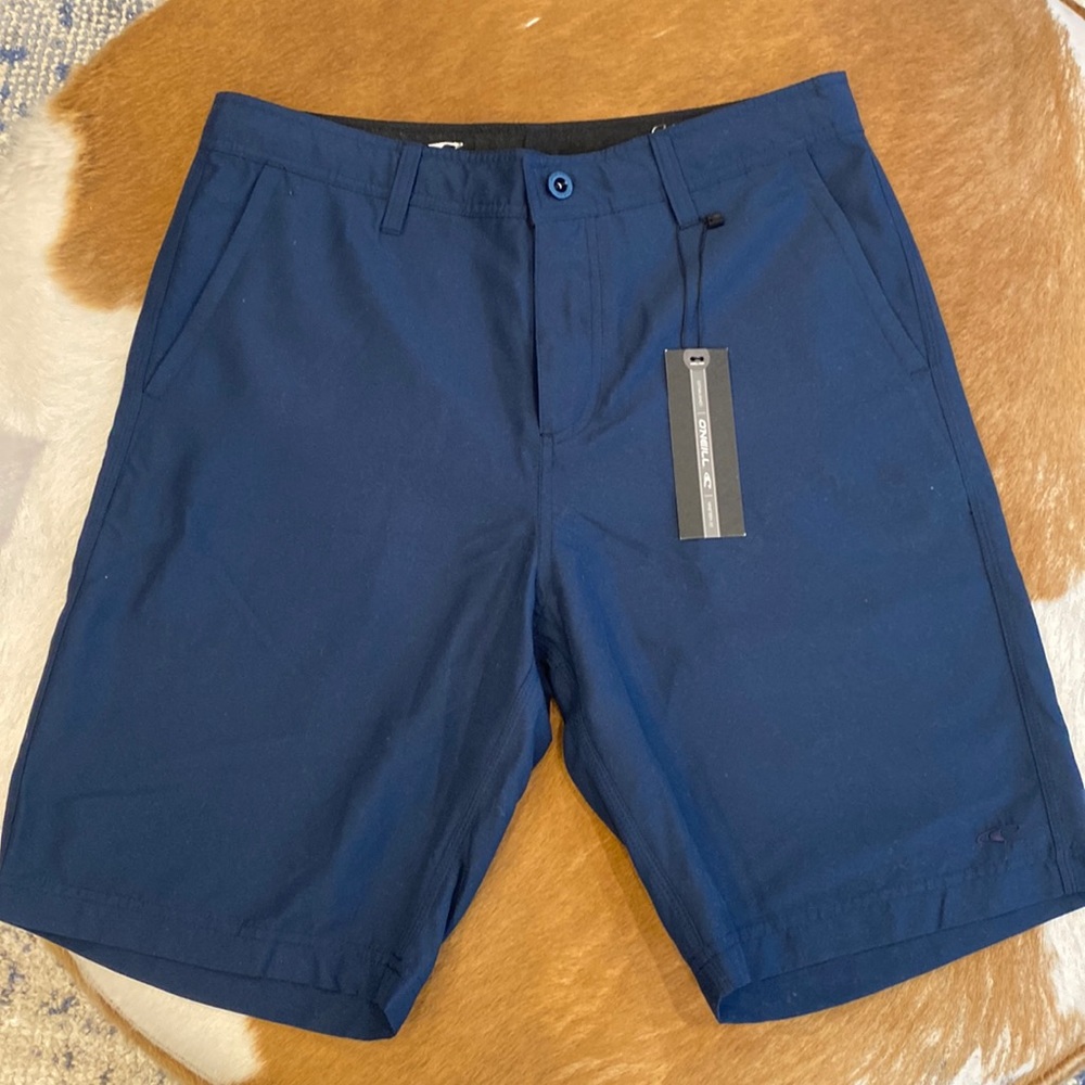 New with tags O’Neill hybrid board short.